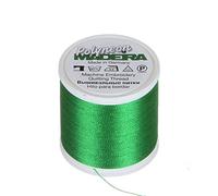Madeira 9845-1988 2 Ply Polyneon Polyester Embroidery Thread, 40wt/135d 440 yd, Grass Green
