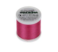 Madeira 9845-1990 2 Ply Polyneon Polyester Embroidery Thread, 40wt/135d 440 yd, Hot Pink