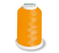 Madeira Aerolock 125 Polyester Serger Thread | 1320 Yards | Neon Orange