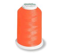Madeira Aerolock 125 Polyester Serger Thread | 1320 Yards | Neon Red