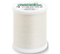 Madeira Bobbinfil No.80 Bobbin Thread - Break-Resistant, for Sewing and Embroidery Projects, Unbleached Cotton, Ecru, 1000m - 1 Piece