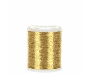 Madeira Brilliant No.40 Thread-Polyamide Blend, for Machine Sewing and Embroidery Projects, Polyester, Gold6