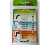 Madeira 9449 12-Piece Stabiliser Sheet Set with Instructions Manual