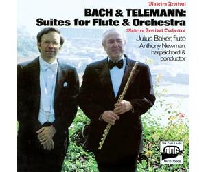 Madeira Fest/Baker/Newman - Johann Sebastian Bach, Georg Philipp Telemann & Orchestra: Suites for Flute and Orchestra
