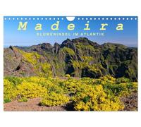 Madeira flower island in the Atlantic UK-Version (Wall Calendar 2026 DIN A4 Landscape), CALVENDO 12 Month Wall Calendar