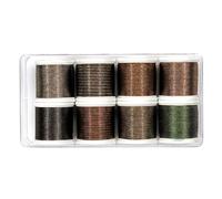 Madeira Gift Box - Metallic - Soft -8 x 200m - Spools - Shiny - Threads - 8011