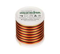 Madeira Gld/Blk/Rd Rayon Thread, Acrylic, Multicolour, 2.79x2.79x3.3 cm