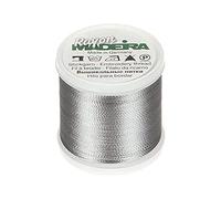 Madeira Grey Dark Rayon Thread, Acrylic, Multicolour, 2.79x2.79x3.3 cm
