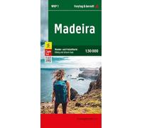 Madeira Hiking cycling & Leisure Map 130000 scale Wanderkarte the New