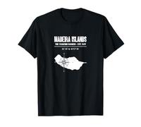 Madeira Islands Compass Vintage T-Shirt