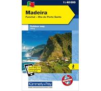 Madeira k&f r/v wp PT: Funchal - Ilha do Porto Santo. Wanderkarte (Outdoor maps Portugal)