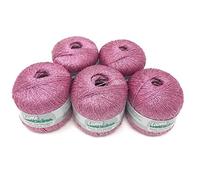 Madeira Lamé (175m) Metallic Yarn - Polyester Blend, Soft and Versatile Yarn for Knitting or Crocheting Projects, 413, 1 x 25g