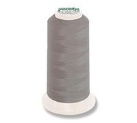 Madeira M9128-8111 Polyester Overlock Thread, 8111 Grey, 2500 m