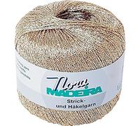 Madeira M9813-321 Polyester Crochet Knitting Yarn 321 Gold/Yellow 100m