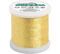 Madeira Metallic No.12 40 m Thickness 12 0037 Gold 40 m