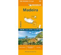 Michelin - Madeira Regional Map 594 - Road & Tourist Map 1:60,000