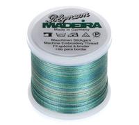 Madeira Polyneon No 47 Thread, 40wt/135d 440 yd, Variegated Jungle