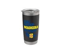 Madeira Portugal Distressed Portuguese Pride Stainless Steel Insulated Tumbler