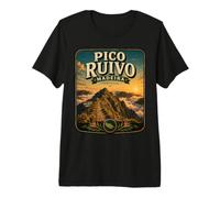 Madeira Portugal Pico Ruivo Vintage Atlantic Island Travel Premium T-Shirt