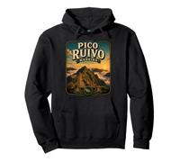Madeira Portugal Pico Ruivo Vintage Atlantic Island Travel Pullover Hoodie