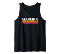 Madeira Portugal Retro Graphic Tank Top