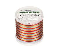 Madeira Red/Gld/Bl Rayon Thread, Acrylic, Multicolour, 2.79x2.79x3.3 cm
