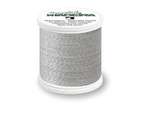 Madeira Reflect Embroidery Thread - Polyester Blend, for Knitting or Crocheting Projects, 100m - 1 Piece, Silver