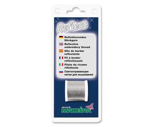 Madeira Reflective Embroidery Thread - 1 x 100m Spool Reflect in the Dark #9667