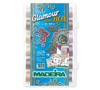 Madeira Smartbox Glamour No.12 18 x 200m Spools +Needles +CD - Threads - 8061