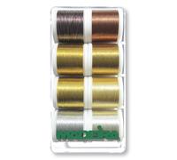 Madeira Soft Cotton Set: Metallic: 8 x 200m