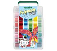 Madeira Softbox - Polyneon - 70 x 400m - 10 x 200m +Needles +CD Multicolour 8085