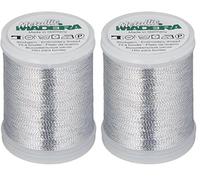Madeira Thread, Nylon, Aluminium, 200 m (Pack of 2)