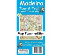 Madeira Tour and Trail Map paper edition 23.5 x 12 x 0.5 centimetres (0.0
