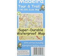 Madeira Tour and Trail Super Durable Map 10th edition
