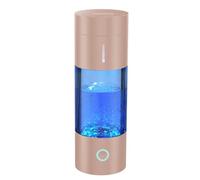 madeking Hydrogen Water Generator Bottle - with SPE and PEM Technology, Rechargeable Hydrogen Rich Water Cup Water Ionizer Portable Machine& Maker for Home and Fitness Daily Drinking (gold)