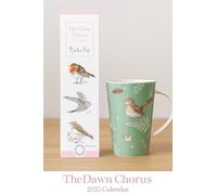 Madeleine Floyd Gift Set: 2026 Garden Birds Wall Calendar with Garden Bird Mug