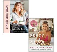 Madeleine Shaw Collection 2 Books Set (A Year of Beautiful Eating, Ready Steady Glow)