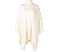 Madeleine Thompson Petunia cable-knit poncho - White One Size