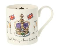 Madeleline Floyd Three Cheers for King Charles III Coronation Mug