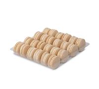 mademoiselle macaron Vanilla Macaron Tray Tray of 24 Vanilla Macarons