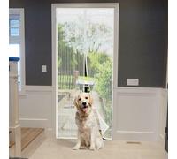 MadeokoLTD Magic Curtain Door Mesh Magnetic Fastening Mosquito Fly Bug Insect Net Screen White