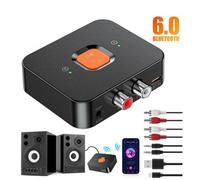 MadeokoLTD Nfc Bluetooth 6.0 Receiver Wireless Audio Hifi Music Adapter 3.5mm Jack Aux Rca