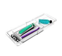 madesmart Expandable Dental Tray with Drying Stone
