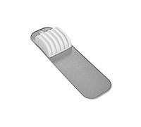 Madesmart Premium Antimicrobial Classic Small in-Drawer Knife Mat, Soft-Grip, Non-Slip Drawer Organizer, Long-Lasting Home Organization, EPA Certified, White, PremiumWhite