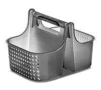 madesmart Tote-CARBON COLLECTION Ventilation Holes, Soft-Grip Handle & BPA-Free, Small
