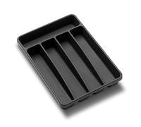 madesmart Value Mini Silverware Tray - Granite | Value Collection | 5-Compartments | Kitchen Cutlery and Flatware Organizer |Easy to Clean | BPA-Free
