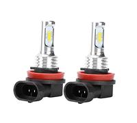 Madezz Fog Light Bulb, Car Fog Light Assemblies 2pcs Universal Aluminum Shell 80W 8000K CSP White Fog Light Bulb with Decode 12-24V Fog Light Part Car Bulbs