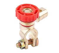 Madezz Red Universal Car Auto Battery Link Terminal Cut-off Switch Master Disconnect Isolator - 6V 12V 24V Heavy Duty Battery Disconnect Cut Off Isolator Switch