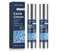 MADGININE 2 Bottles 6 in 1 Particle Face Cream for Men Eye Bags, Natural Moisturiser Organic Anti-wrinkle Face Neck Firming Cream, Mens Anti Aging Face Cream