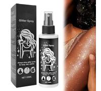 MADGININE Glitter Spray for Hair & Body - Stage Makeup & Party (100ml)